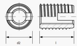 M20x27 fzg gevindindsats 26x1,5