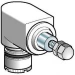 Endestop metal sidemonteret stempel juster