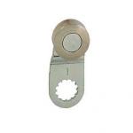 Endestop metal arm kort med rulle zcy12