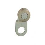 Endestop metal arm kort med metal rulle zcy23