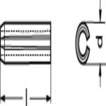 4,5x32 rørspændestift din 1481
