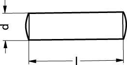 2,0x4 a1 cylinderstift din 7