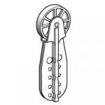 Endestop arm med rulle ø50mm xcrz05