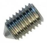 M2,5x3 iso 4027/din 914 a2 pinol skrue med spids