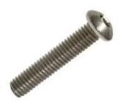 M6x12 iso 7380 rfa2 button head skrue fuldt gevind