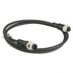 Jumperkabel pur m12 5-pin hun/han lige 2 meter