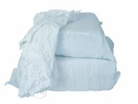 Hvide klude bomuldslinned 25kg - (25 kg)