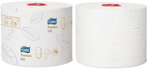 Tork t6 toiletpapir soft mid-size hvid 27 rl a 90m