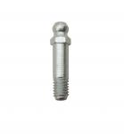 Smørenippel h1-m6x1,0 - 29 mm lang