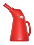 Kabi oliemål rød 2 ltr