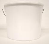 Plastspand hvid 194 mm 3,5l