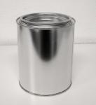 Blikdåse 108x132mm blank 1l inklusiv låg