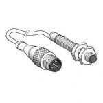 Induktiv fl m8 dc no dc 1,5mm 0,8m m12