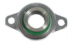 2 huls flangelejeenhed- ø 15 mm ufl002