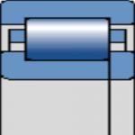 Leje skf nup 305 ecp