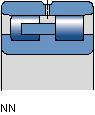 Leje skf nn 3010 ktn/spw33