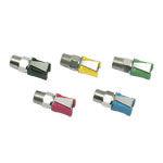 Legris mini kobling 2 mm rød