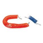 Legris nylon spiralslange orange ø6x4m