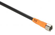 Følerkabel pvc m8 3-pin hun lige 10 meter rustfri
