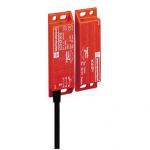 Berøringsfri lågekontakt firkantet n/o+2n/c 2 meter kabel
