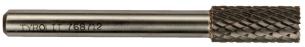 Tyrolit hårdmetal fræser, cylindrisk, 8 x 19 - 6 x 65 mm, MX