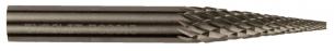 Tyrolit hårdmetal fræser, spids kegleformet, 6x19 mm - 6x50 mm, MX