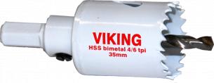 Viking hulsav hss bi-m med fast holder ø 52 mm