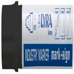 Lyra industri marker med kugle sort