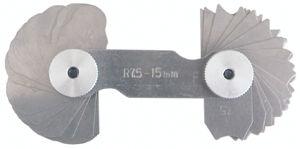 Radiuslære 1,0-7,0 mm