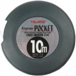 Pocket båndmål 10m fig 4 kl 1 rustfrit stål