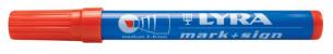 Lyra speedmarker 4010 rød 2-6mm