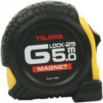Båndmål g-lock 25mm 5m med magnet