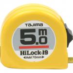 Båndmål hi-lock 19mm 5m gul kapsel