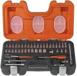 Bahco topnøglesæt 1/4 46 dele 4-13mm