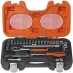 Bahco topnøglesæt 1/4 29 dele 4-13mm