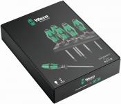 Wera 335/350/367/7 rack skruetrækkersæt kraftform plus lasertip + rack 7 dele