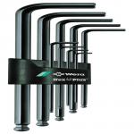Wera stiftnøglesæt 950 pkl tommemål blacklaser hex-plus 9 dele 5/64-3/8