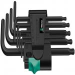 Wera stiftnøglesæt 967 pkl/9 torx blacklaser 9dele tx9-40