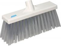 Fejekost, Vikan, flere farver, PP/polyester/rustfrit stål, 33 cm, meget stive børstehår - Hvid / 33 cm | Børster og koste | Fødevaregodkendt | Grundig Rengøring