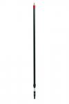 Vikan teleskopskaft med slangestuds og vandgennemløb aluminium 1600 - 2780mm ø32mm sort