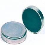 Pottemagnet ø10mm 0,4kg flad eclipse 1stk