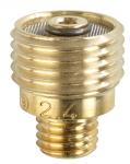Gaslinse 2,4 mm abitig 9/20 til gasd 19,5