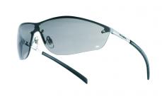 Brille silium metal med mørk glas