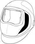 Speedglas 9100 skærm med sidevinduer