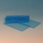 Svejseglas klar plexi 51x108mm