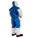 3m dragt 4535 hvid/blå type 5/6 3xl