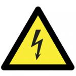 Advarsels trekant højspænding a351-p-n