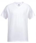 Kansas CODE T-shirt med v-hals 100241 - Hvid / M | T-shirts | Herre | OEKO-TEX