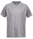 Kansas CODE T-shirt med v-hals 100241 - Lysegrå / L | T-shirts | Herre | OEKO-TEX