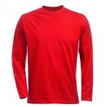 Kansas CODE Langærmet t-shirt 100242 - Rød / S | T-shirts | Kansas | Overdele